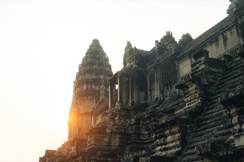 Angkor Wat at sunrise